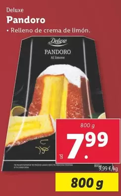 Oferta de Deluxe - Pandoro por 7,99€ en Lidl