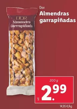 Oferta de Dor - Almendras Garrapiñadas por 2,99€ en Lidl