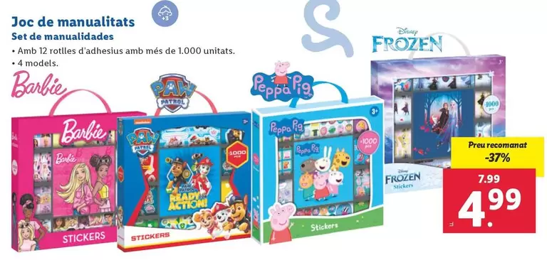 Oferta de Set De Manualidades por 4,99€ en Lidl