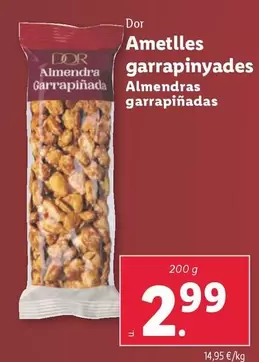 Oferta de Dor - Almendras Garrapiñadas por 2,99€ en Lidl