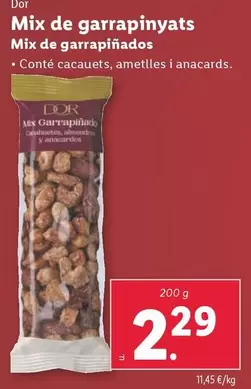 Oferta de Dor - Mix De Garrapiñados por 2,29€ en Lidl