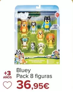 Oferta de Bluey - Pack 8 Figuras por 36,95€ en Carrefour