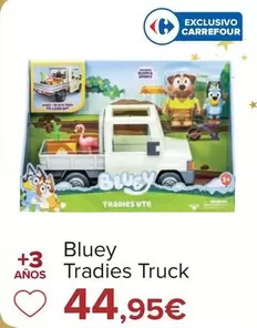 Oferta de Bluey - Tradies Truck por 44,95€ en Carrefour