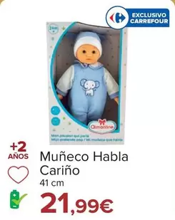 Oferta de Aimantine - Muneco Habla Carino por 21,99€ en Carrefour