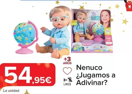 Oferta de Nenuco - Jugamos A Adivinar por 54,95€ en Carrefour