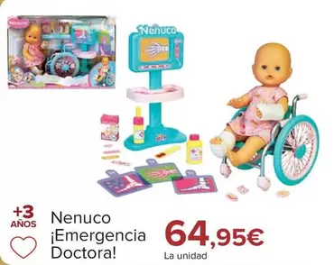 Oferta de Nenuco - Emergencia Doctora! por 64,95€ en Carrefour