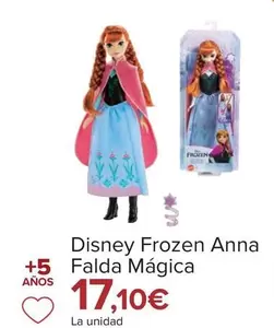 Oferta de Disney - Frozen Anna Falda Magica por 17,5€ en Carrefour