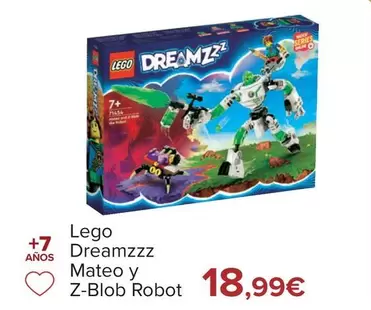 Oferta de LEGO - Dreamzzz Mateo Y Z-blob Robot por 18,99€ en Carrefour