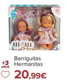 Oferta de Barriguitas - Hermanitas por 20,99€ en Carrefour