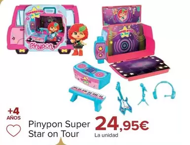 Oferta de PinyPon - Super Star On Tour por 24,95€ en Carrefour