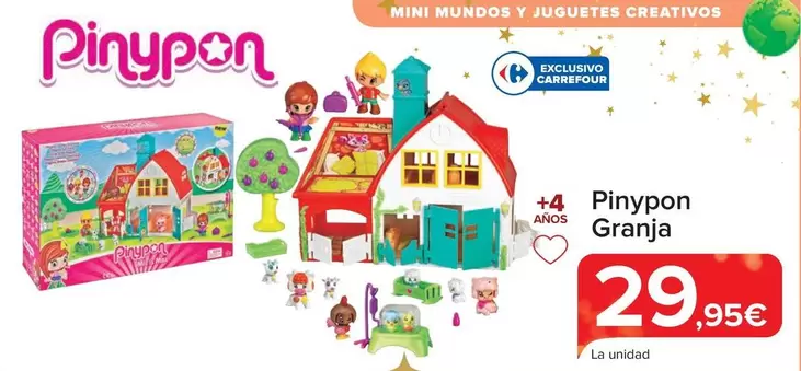 Oferta de PinyPon - Granja por 29,95€ en Carrefour