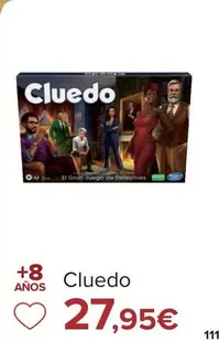 Oferta de Cluedo por 27,95€ en Carrefour