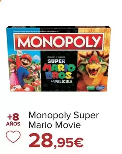 Oferta de Monopoly - Super Mario Movie por 28,95€ en Carrefour