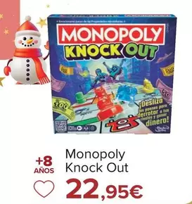 Oferta de Monopoly - Knock Out por 22,95€ en Carrefour