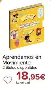 Oferta de Aprendemos En Movimiento por 18,95€ en Carrefour