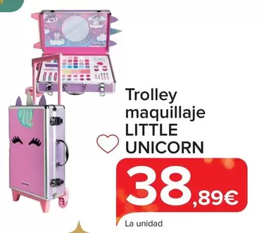 Oferta de Little Unicorn - Trolley Maquillaje por 38,89€ en Carrefour