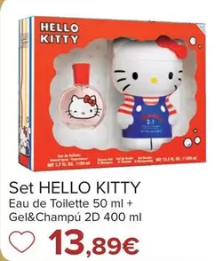 Oferta de Hello Kitty - Set  por 13,89€ en Carrefour