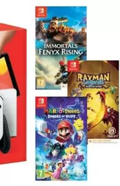 Oferta de Ubisoft - Consola Oled + Pack 3 Juegos  por 369€ en Carrefour