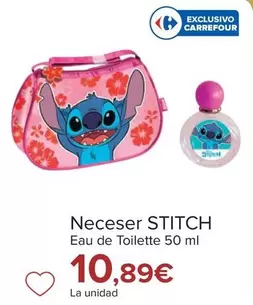 Oferta de Stitch - Neceser  por 10,89€ en Carrefour