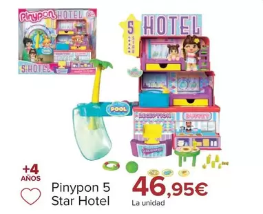 Oferta de PinyPon - 5 Star Hotel por 46,95€ en Carrefour