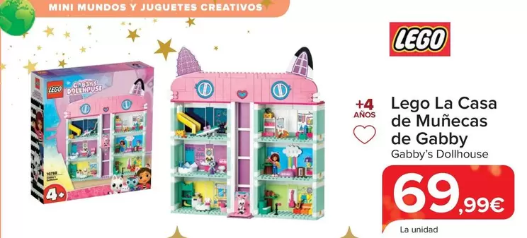 Oferta de LEGO - La Casa De Munecas De Gabby por 69,99€ en Carrefour