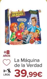 Oferta de La Maquina De La Verdad por 39,99€ en Carrefour