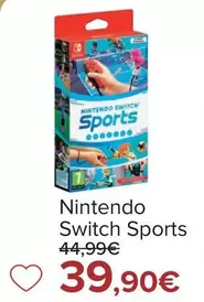 Oferta de Nintendo SWITCH  - Sports por 39,9€ en Carrefour