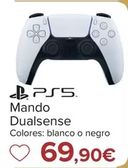 Oferta de Ps5 - Mando Dualsense por 69,9€ en Carrefour