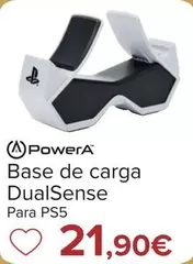 Oferta de Powera - Base De Carga Dualsense Para Ps5 por 21,9€ en Carrefour