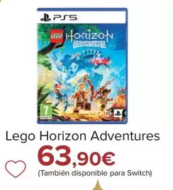 Oferta de Lego Horizon Adventures por 63,9€ en Carrefour