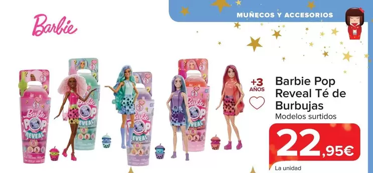 Oferta de Barbie - Pop Reveal Te De Burbujas por 22,95€ en Carrefour