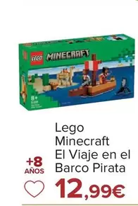 Oferta de LEGO - Minecraft El Viaje En El Barco Pirata por 12,99€ en Carrefour