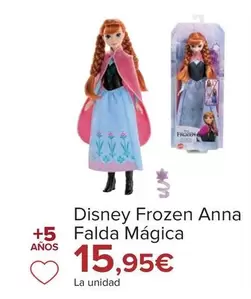 Oferta de Disney - Frozen Anna Falda Magica por 15,95€ en Carrefour