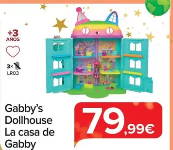 Oferta de Gabby's Dollhouse - La Casa De Gabby por 79,99€ en Carrefour