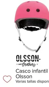 Oferta de Olsson - Casco Infantil  por 9,99€ en Carrefour