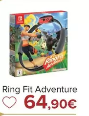 Oferta de Nintendo SWITCH - Ring Fit Adventure por 64,9€ en Carrefour