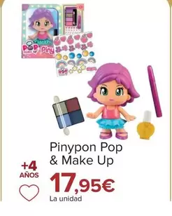 Oferta de PinyPon - Pop & Make Up por 17,95€ en Carrefour