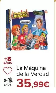 Oferta de La Maquina De La Verdad por 35,99€ en Carrefour