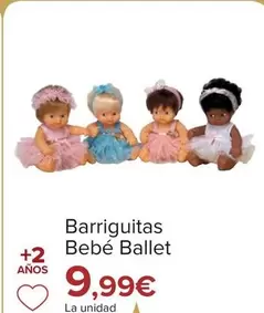 Oferta de Barriguitas - Bebé Ballet por 9,99€ en Carrefour