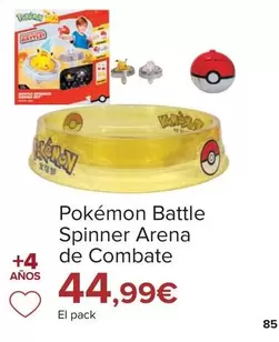 Oferta de Pokemon - Battle Spinner Arena De Combate por 49,99€ en Carrefour