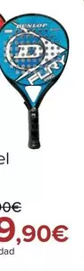 Oferta de Dunlop - Pala Padel Oversize por 49,9€ en Carrefour