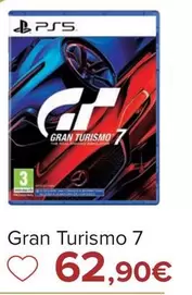 Oferta de Gran Turismo 7 por 69,9€ en Carrefour