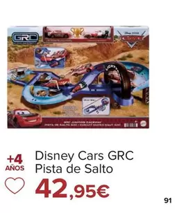 Oferta de Cars - Disney Grc Pista De Salto por 42,95€ en Carrefour