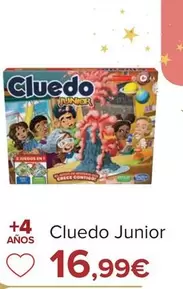 Oferta de Cluedo - Junior por 16,99€ en Carrefour