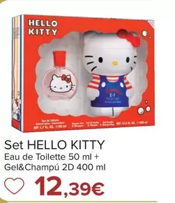 Oferta de Hello Kitty - Set  por 12,39€ en Carrefour