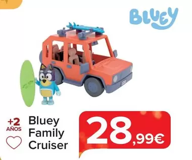 Oferta de Bluey - Family Cruiser por 28,99€ en Carrefour