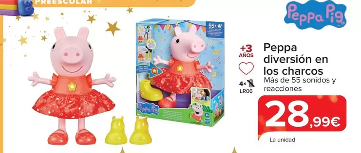 Oferta de Peppa Diversion En Los Charcos por 28,99€ en Carrefour