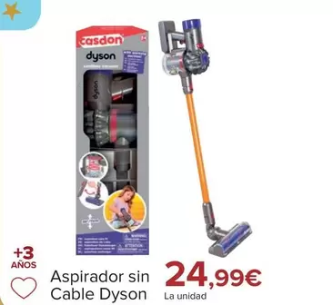 Oferta de Dyson - Aspirador Sin Cable  por 24,99€ en Carrefour