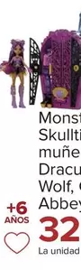 Oferta de Monster High - Skulltime Secrets 4 Muneca Con Armario Draculaura, Clawdeen Wolf, Cleo De Nile O Abbey Bominable por 32,99€ en Carrefour