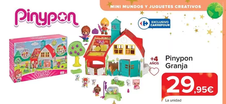 Oferta de PinyPon - Granja por 29,95€ en Carrefour